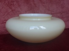 alter runder Lampenschirm rund Glas Art Deco 50er Jahre alte Deckenlampe Lampe