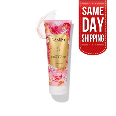 NP Nakery Skin Toning Body Butter Cabana Sunset Body Lotion, 10 FL OZ, 300 ML