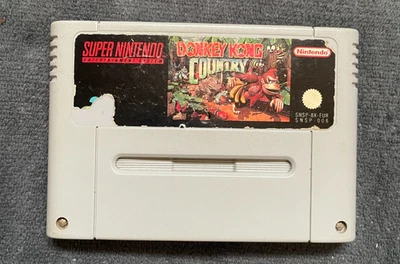Donkey Kong Country 1 sur Super Nintendo SNES - loose PAL ITA - Photo 1/2