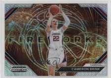 2024-25 Panini Prizm Draft Picks Fireworks Hyper Prizm Cameron Brink #2 1g37