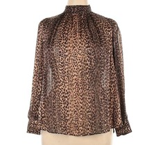 H&M Sheer Print Blouse