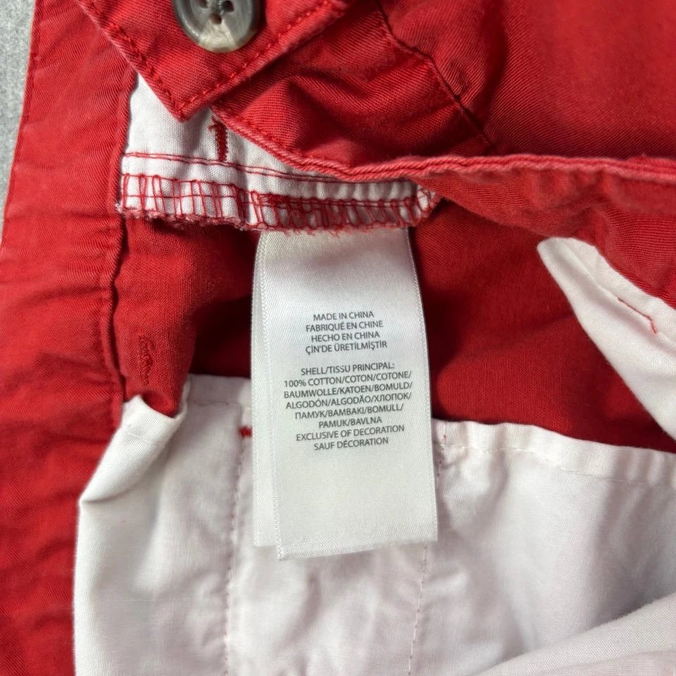 Pantalones chinos Polo Ralph Lauren de algodón para niños talla 18 rojos preppy vacaciones de Navidad Foto 4 de 4