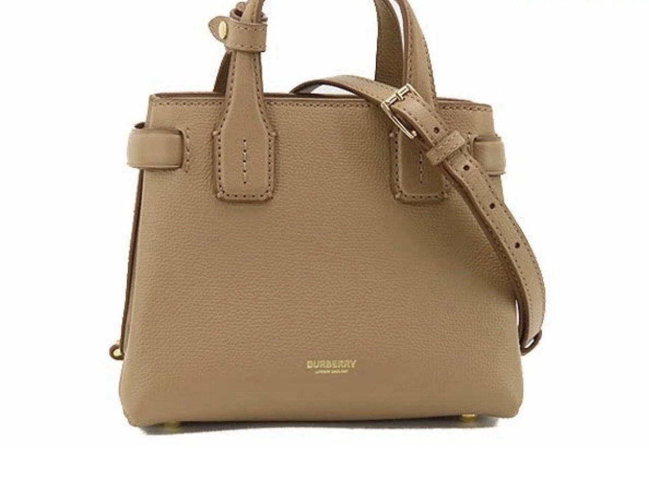 Burberry Baby Banner House Check 2 Way Mini Handbag Tote Shoulder  F/S