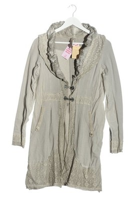 TREDY Strick Cardigan Damen Strickbekleidung Gr. DE 38 hellgrau Casual-Look