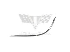 1958 Chevy Impala Bel Air Lower Windshield Molding Trim Left Restored