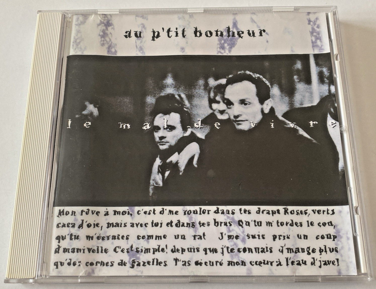 Au P'tit Bonheur – Le Mal De Vivre France Import CD Album 2007 Bonus Track