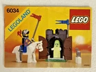 LEGO #6034 Castle Black Knights Black Monarch's Ghost - Instruction Manual ONLY