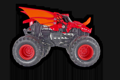 Spin Master Monster Jam Bakugan DRAGONOID ~ Red Truck ~ 1:64 ~ Diecast Toy