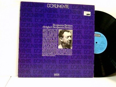 DOKUMENTE - Benjamin Britten dirigiert Benjamin Britten Britten, Benjamin: