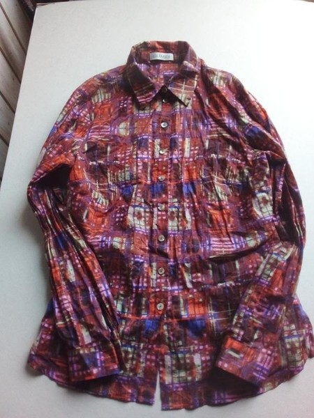 Women Peter Hahn Shirt Multicolor Cotton 40 / L / #C943