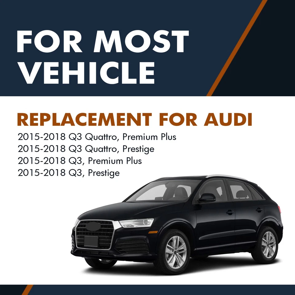 Par de 2 soportes de elevación de puerta trasera con abridor eléctrico para Audi Q3 2015-2018 Foto 2 de 4