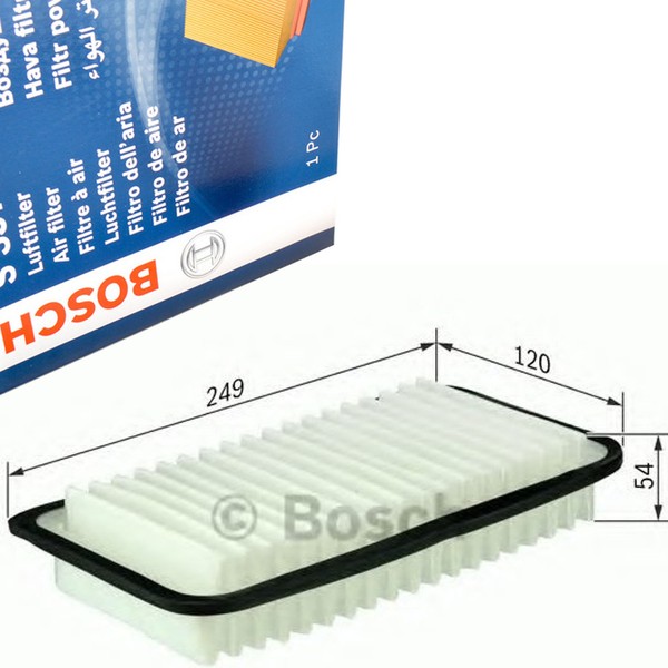 Bosch 1457433972 Luftfilter FüR Daihatsu Charade Toyota Bb Echo Ist Porte-image