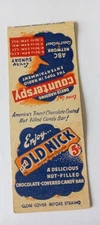 Enjoy Old Nick Candy Bar Abc Network Matchcover Lot 722 No Tariff Fee