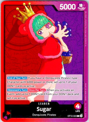 Sugar (003) OP10-003 L Normal One Piece Royal Blood NM