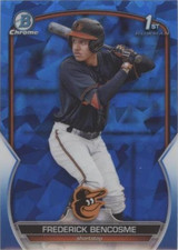 2023 Topps Bowman Sapphire Frederick Bencosme 1st Bowman Baltimore Orioles #BCP-