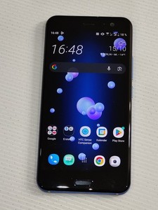 HTC U11 Smartphone (5,5 Zoll), 16 MP Frontkamera, 64GB Speicher, Android, Blau