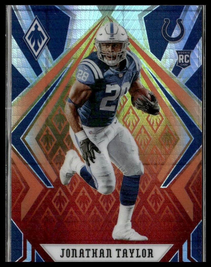 2020 Panini Phoenix #118 Jonathan Taylor Fire Burst