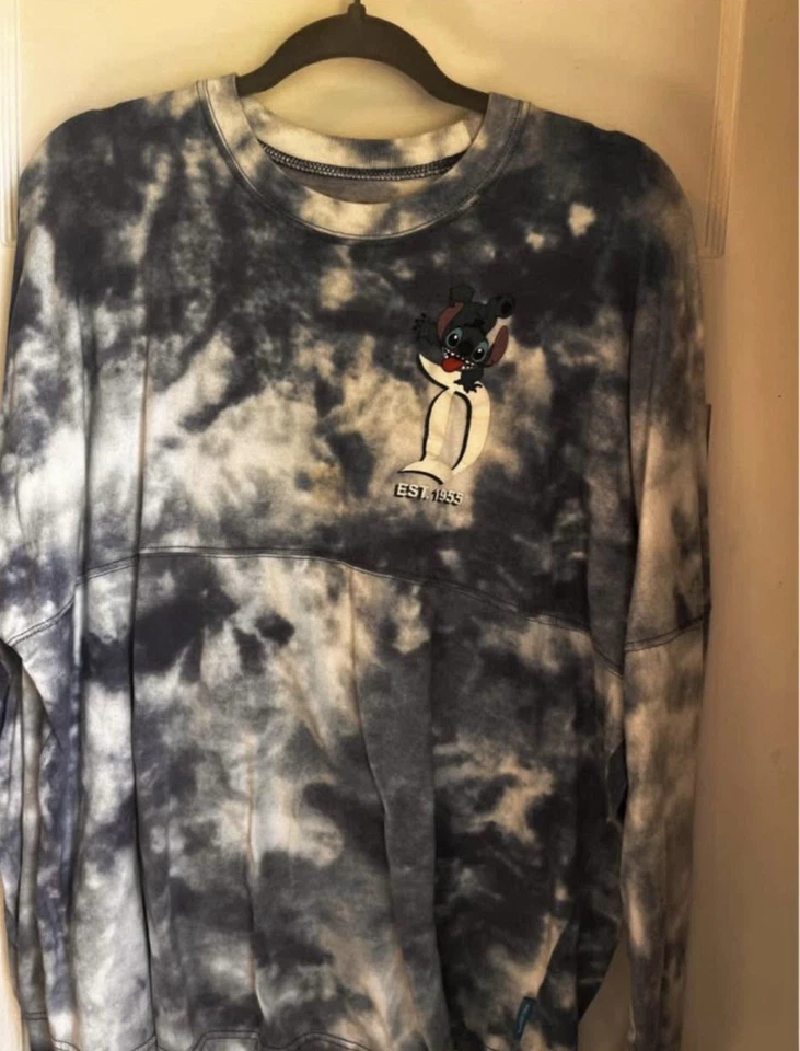 Camiseta Disney Spirit punto grande Disneyland Resort Tie Dye Experiment 626 azul Foto 2 de 3