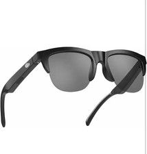 Smart Glasses Wireless Bluetooth Headset Black Touch Control Open Ear Headset