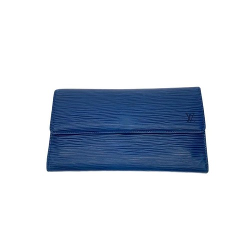 Used LOUIS VUITTON◆Long wallet/Epi Porto Tresor