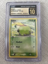 Gulpin 51/106 EX Emerald: Pokémon - CGC PRISTINE 10 - 2005 on eBay