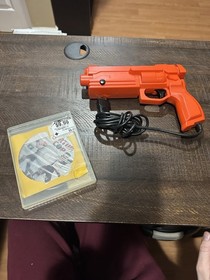 Sega Saturn Gun With Sega Saturn Game Only Viruta Cop Stunner Light Working