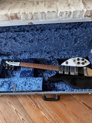Electric Guitar Rickenbacker 325C64 Jetglo Short Scale Black USA