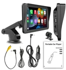 7-inch PND Car MP5 Player Wireless CarPlay Smart Display with Rearview Camera