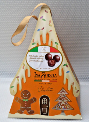 LA Suissa Assorted Milk  Chocolate Filled w/Toffee Cream 200g/7.1 Oz. (Italy)