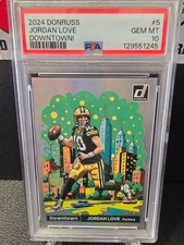 2024 Donruss Downtown JORDAN LOVE #5 PSA 10 GEM MINT