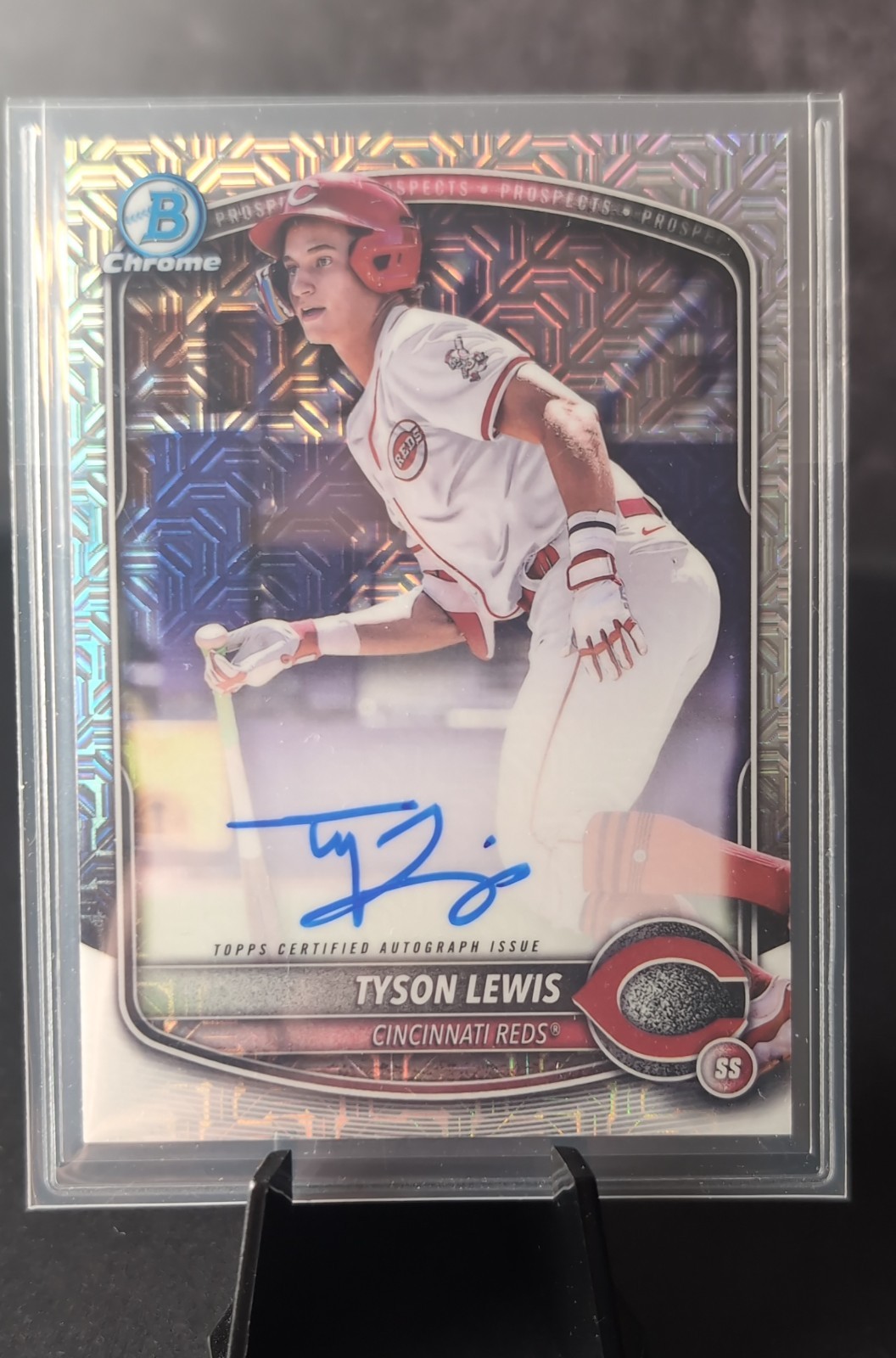 2025 Bowman - Chrome Prospect Mega Box Autographs Tyson Lewis #BMA-TLE (AU, RC)
