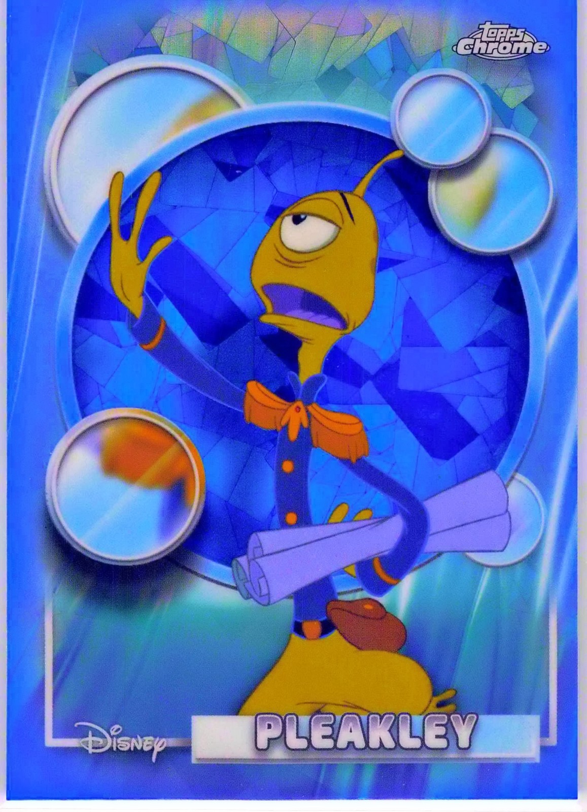 2026 Topps Chrome Disney Sapphire Edition #154 Pleakley