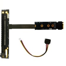 M.2 to PCIe x16 Graphics Card Adapter Cable Fit For X4 Solid-state Drive