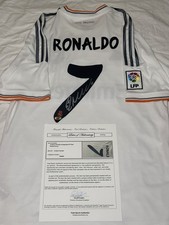 Cristiano Ronaldo Signed Autographed Jersey Real Madrid CF Portugal LOA