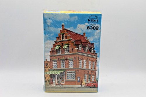 Casa de esquina vintage Kibri - 8302 HO - nueva sellada | Condition: New