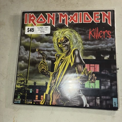 Iron Maiden Killers Vinyl Record LP 1981 w seal