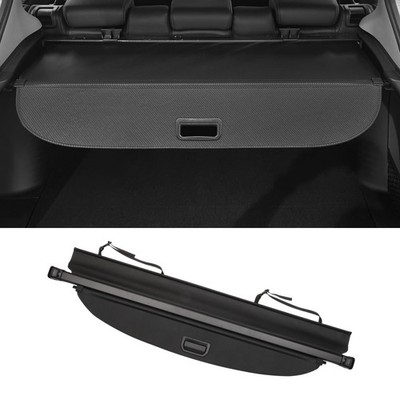 Einziehbare Laderaumabdeckung für Chevrolet Equinox 2018-2022, Glanzschwarz