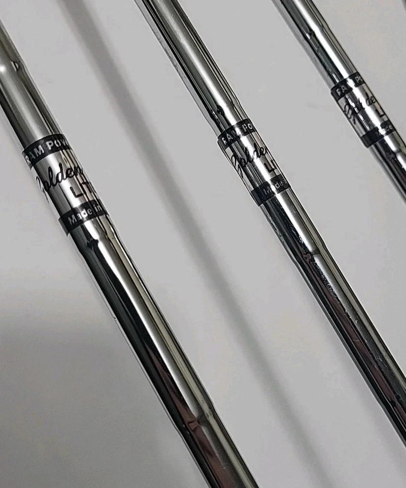 Vintage Ram Golden Girl Lite Wood Set 1,3,5 Woods, RH Stainless Steel Shaft  - Image 3 of 4