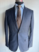     MEN'S J. CREW LUDLOW LORO PIANA 150'S TASMANIAN SUIT 36 REGULAR    