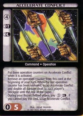 Accelerate Conflict - Counterstrike - Battletech CCG