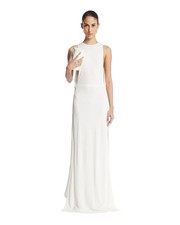 Gucci White Viscose Crepe Long Gown Bridal  Dress - BNWT 822831