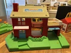 Fisher Price Little People Neighborhood House #2551 Vintage 1989 House Only
