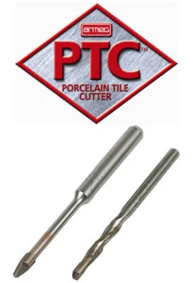 ARMEG 6.5mm PTC Tungsten Carbide TCT Porcelain Hard Wall & Floor Tile Drill Kit