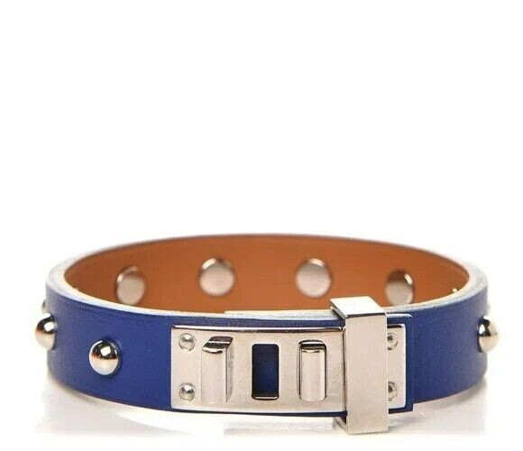 【HERMES】Mini Dog Clous Rounds bracelet【ランク:A】 Brand New Hermès Mini Dog Clous Ronds Bracelet SZ T3 | eBay