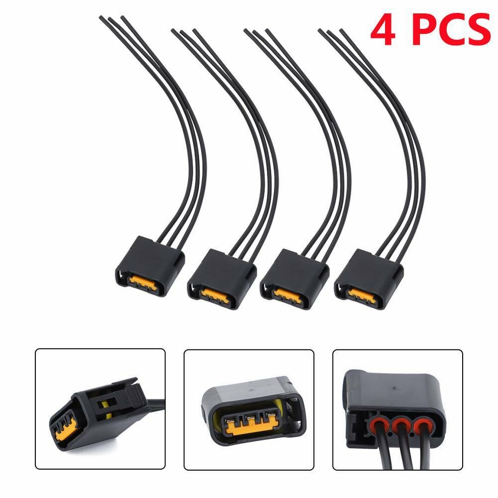 4-Pack Ignition Coil Connector Plug Kit For Subaru Outback Impreza WRX STI Tribeca Baja – Pigtail Repair