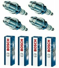 4 x BOSCH SPARK PLUGS SUPER 4 For VW Golf MK5 1.6 FSI