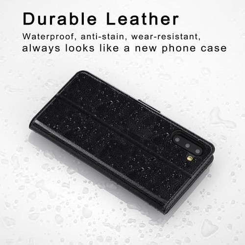 For Samsung Galaxy Note10/Note10+ Flip Wallet Leather Case Cover Glass Protector - Picture 24 of 33