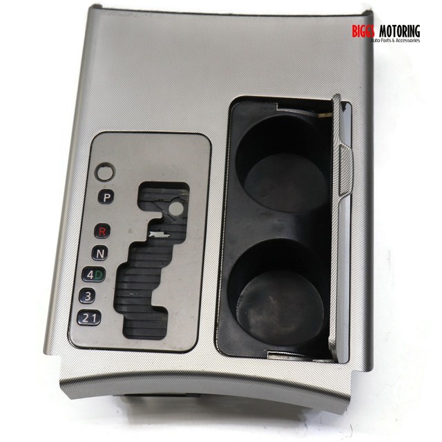 2004 2007 Nissan Armada Center Console Shifter Trim Bezel Cup Holder