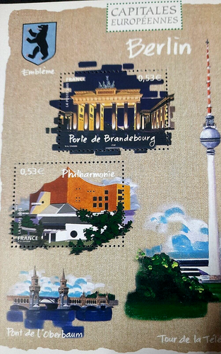 France - "ARCHITECTURE ~ EUROPEAN CAPITALS ~ BERLIN" Mini Sheet MS 2005 - Picture 8 of 12