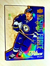 2015-16 Vladimir Tarasenko Upper Deck Full Force Gold Foil Rising Force /99 Mint